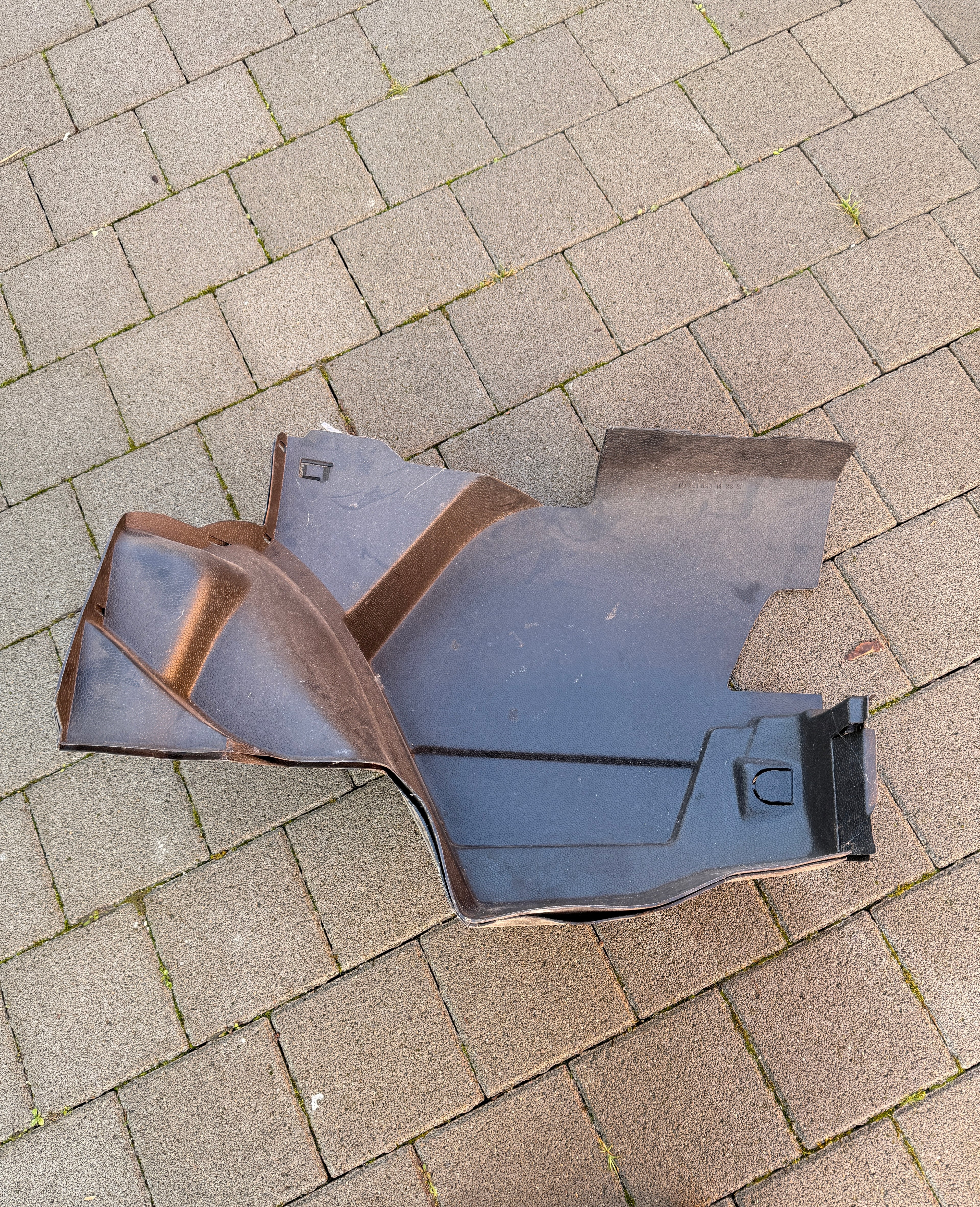 Kofferraum Verkleidung w201