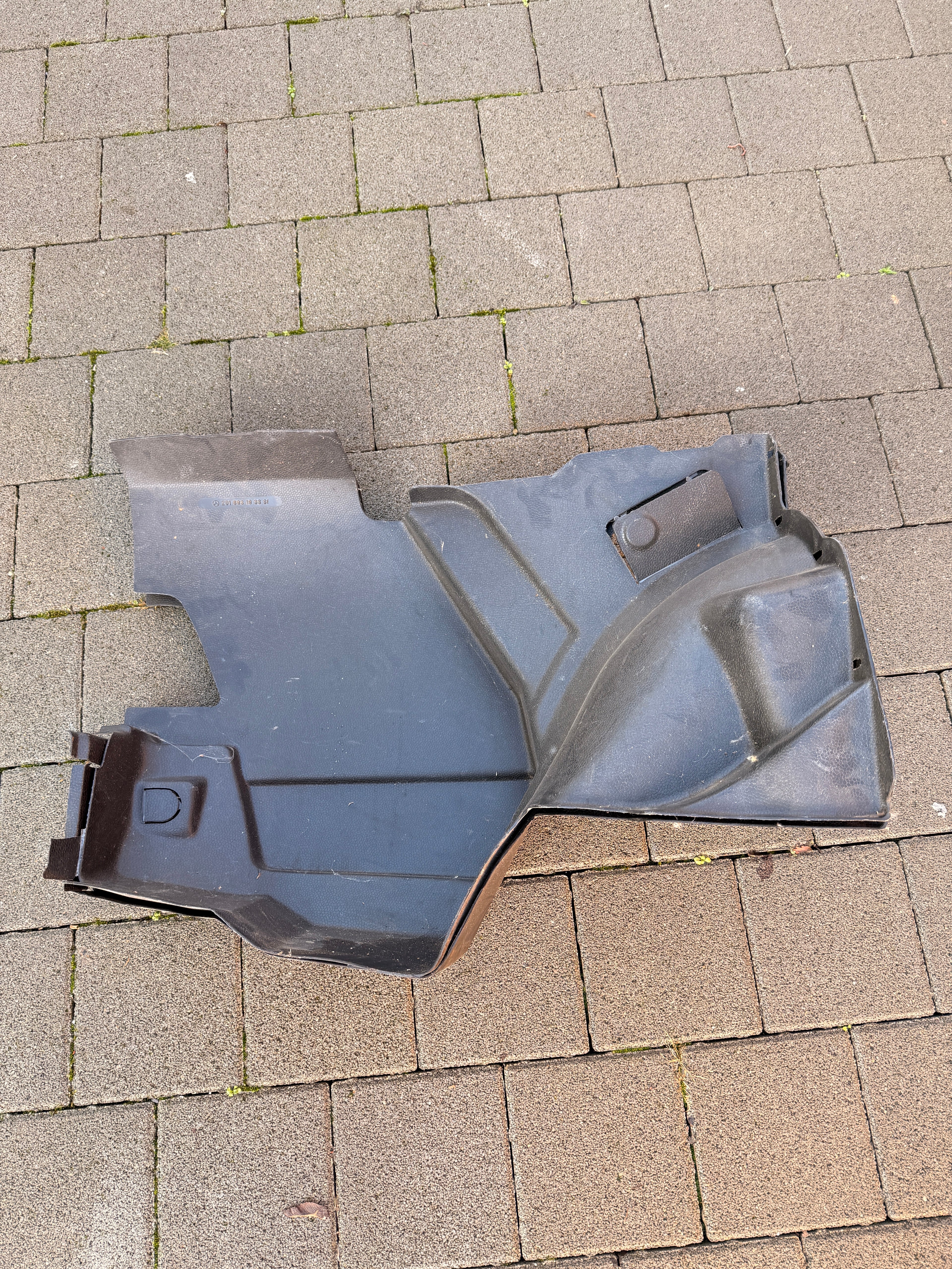Kofferraum Verkleidung w201